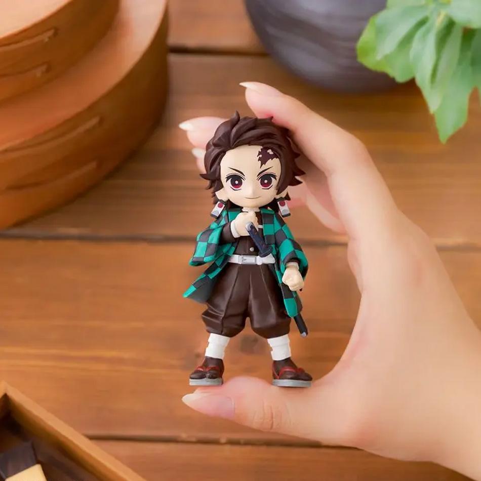 Клинок, рассекающий демонов S Ангел Слепой бокс Kimetsu no Yaiba фигурка Камадо Танджиро Действие Агацума Зеницу Незуко Воин ПВХ Модель Милые Игрушки