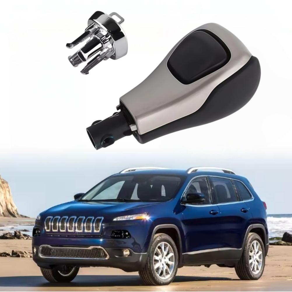 Черно-коричневая ручка переключения передач для Jeep For Cherokee 2014-2019 Автоматическая коробка передач Нержавеющая сталь 316 OEM 5YD291X9AB