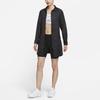 Nike Спортивная одежда Windrunner Тренч с завязками на талии Средней длины Женская тканая верхняя одежда Черный CZ8975-010