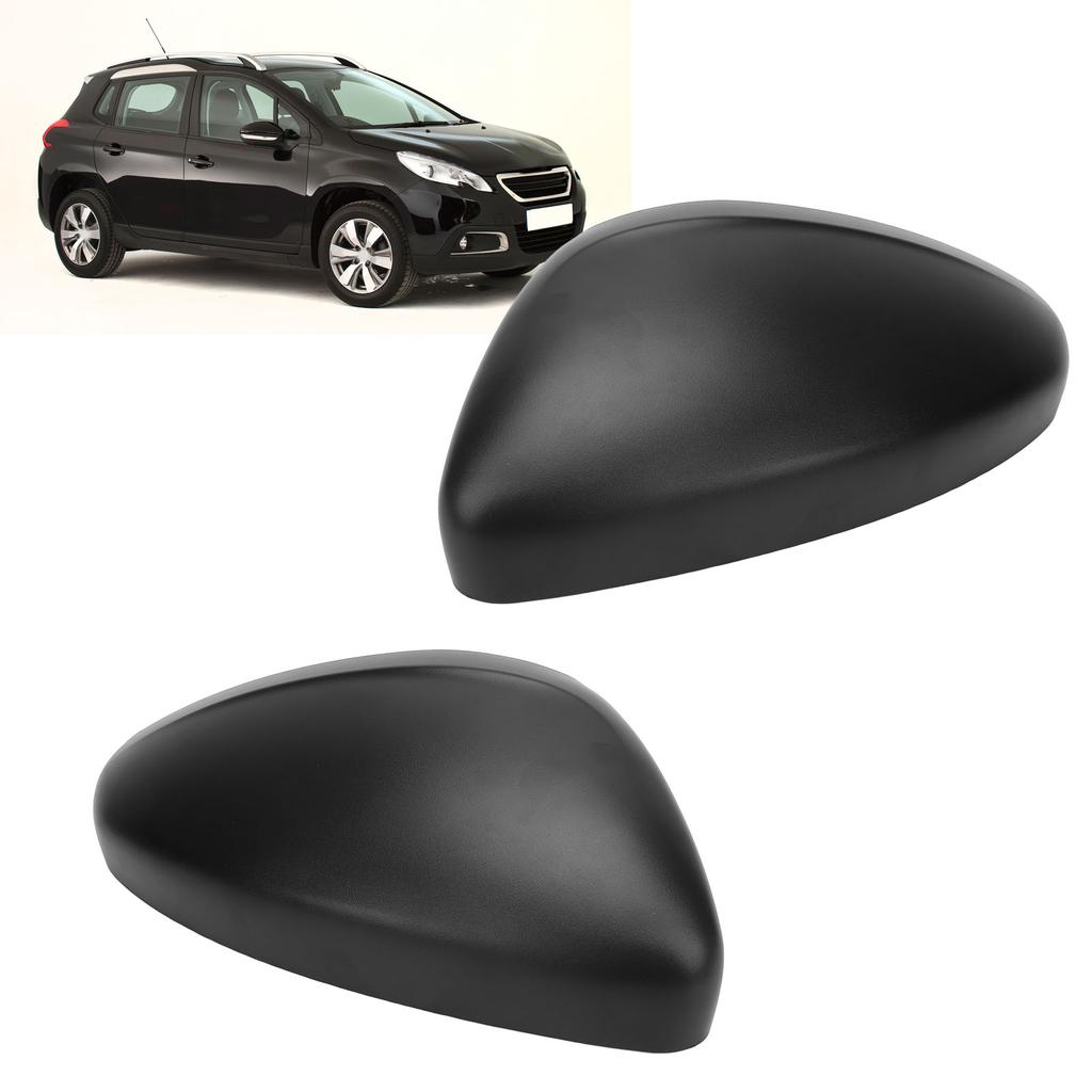 Крышка зеркала заднего вида с надежной защитой от царапин, точная посадка, черная крышка бокового зеркала для автомобилей