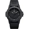 Мужские часы Luminox Sea Turtle 0301.BO Черный кожаный ремешок Водонепроницаемость 200 м