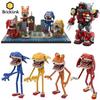 Bricklink MOC Аниме Персонаж Страшный Синий Ежик Наборы Фигурок и Робот Яйцо Смерти Конструкторы Игрушки Хэллоуин Подарок