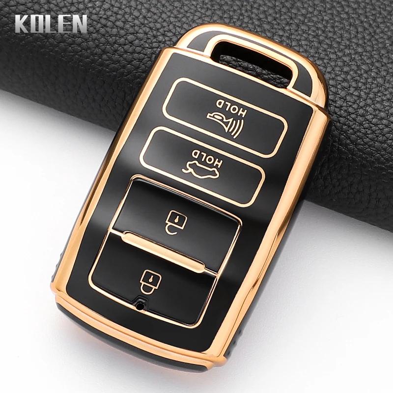 Модный чехол-брелок из ТПУ для автомобильного ключа Kia Cadenza K9 K7 K-04 Sorento K900 и нового K7, защитная оболочка-брелок, аксессуары, сумка
