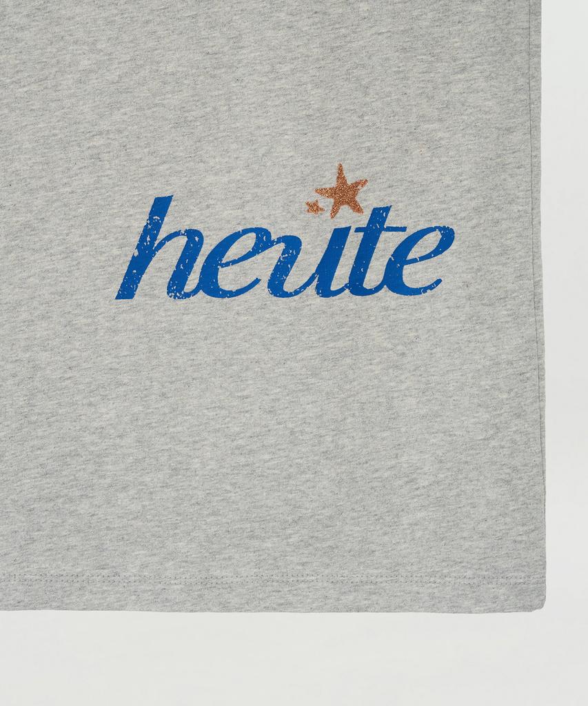 Hoite Heute Звезда Футболка (Меланж серый)