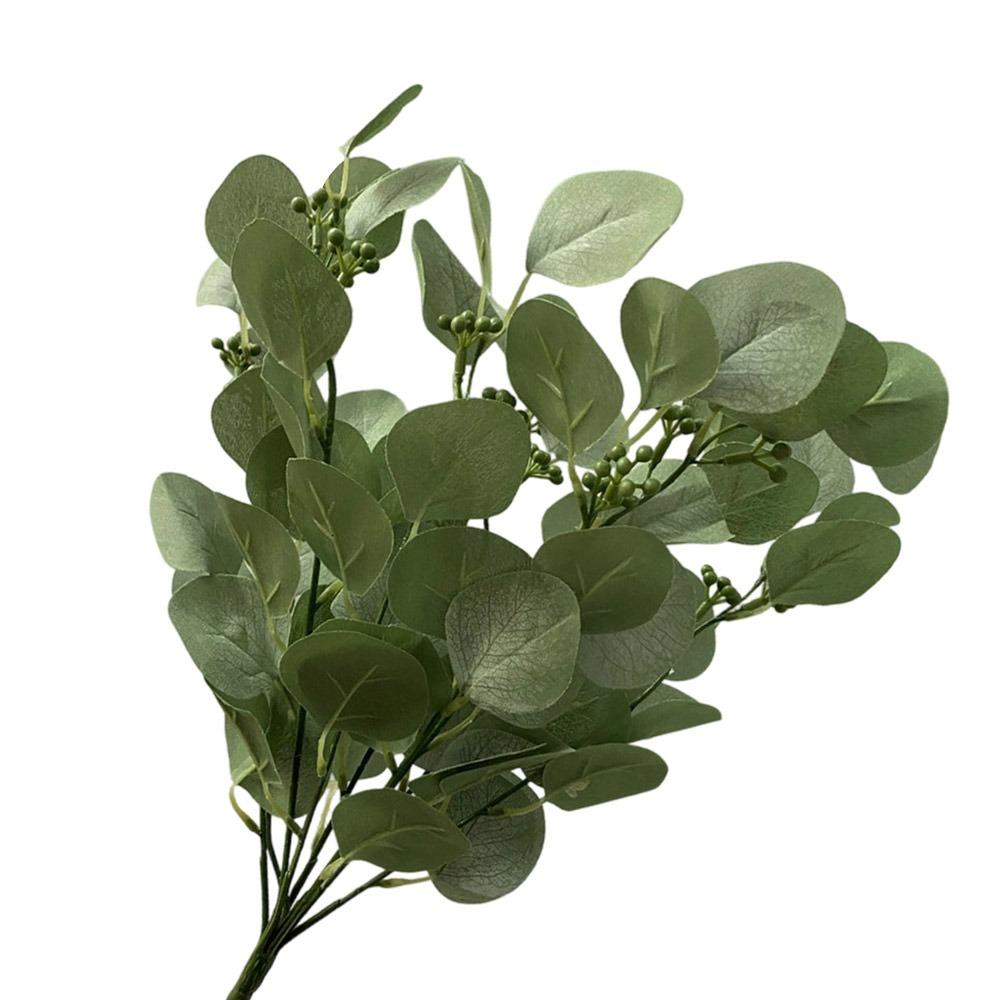9 Branches Artificial Apple Leaves Multicolor Decorative Leaf Faux Plant Leaves Home Decoration
