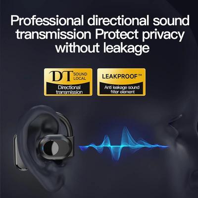 Беспроводные Bluetooth-наушники Наушники с воздушной проводимостью С микрофоном Гарнитура громкой связи с шумоподавлением Для вождения Audifonos