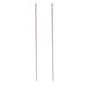 2pcs HSS Material Auger Drill Bit 3mm Diameter Extra Long Drill Bit Twist Drill Bit  For Woodworking