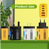 5 in 1 GaN Charger Adapter 5 Port Wall Charger Adapter 3PD 2USB Fast Charger Adapter  Travel Use