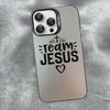 Faith Christian Religious Jesus Phone Case For iPhone 16 15 14 13 12 11 Pro Max X XR XSMAX 8 7 Plus Matte Shockproof Back Cover