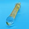 Pyrex Glass Crystal Yellow Jewelry Decoration Sex Toy