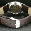 ВИНТАЖНЫЕ ОТРЕМОНТИРОВАННЫЕ МУЖСКИЕ АВТОМАТИЧЕСКИЕ ЧАСЫ CITIZEN 8200 ЯПОНИЯ КОРИЧНЕВЫЙ ЦИФЕРБЛАТ a447145-1