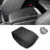 Soft Carbon Texture Leather Armrest Cover For VW Golf 6 MK6 2010 2011 2012 2013 Car Center Armrest Box Skin Cover Sticker Trim