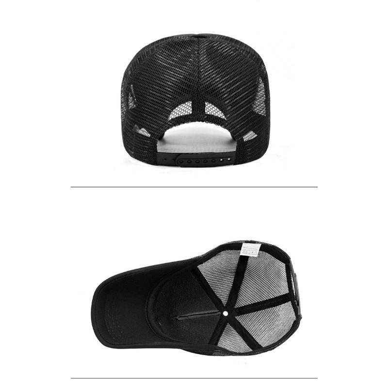 ZEXIN Кепка дальнобойщика Весенняя и летняя шляпа от солнца Рекламная кепка Бейсбольная кепка Дышащая сетчатая кепка