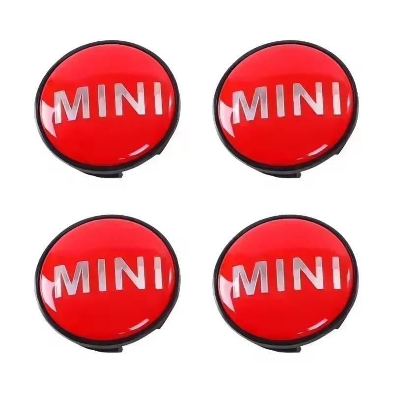 4 шт. 54 мм 56 мм Для Mini Cooper One S JCW R53 R55 R56 R57 R60 F55 F56 Наклейка-значок-эмблема на центральный колпачок колеса автомобиля