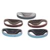 30PCS Sanding Belts Assortment Knife Sharpener Sandpaper Belt Set 80 120 240 400 800 1000 Grit