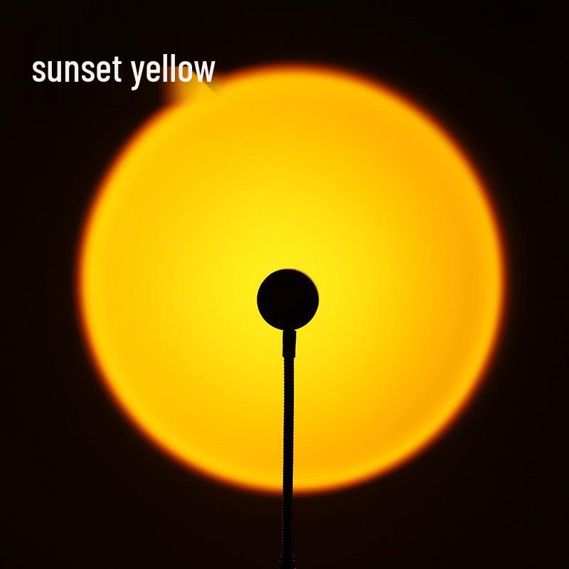 USB лампа «Закат»: Атмосферный и проекционный свет «Радуга»