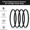 1/4pcs 16oz & 20oz Travel Mug Water Bottle Seal Ring Silicone Cup Leak-proof Gasket Cup Lid Tool