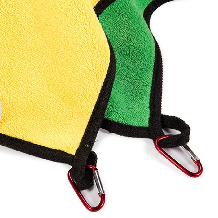 Утолщенное полотенце для чистки рыбы, уличное полотенце из микрофибры для рыбалки с клипсами, спортивное полотенце для рук, подарок рыбаку