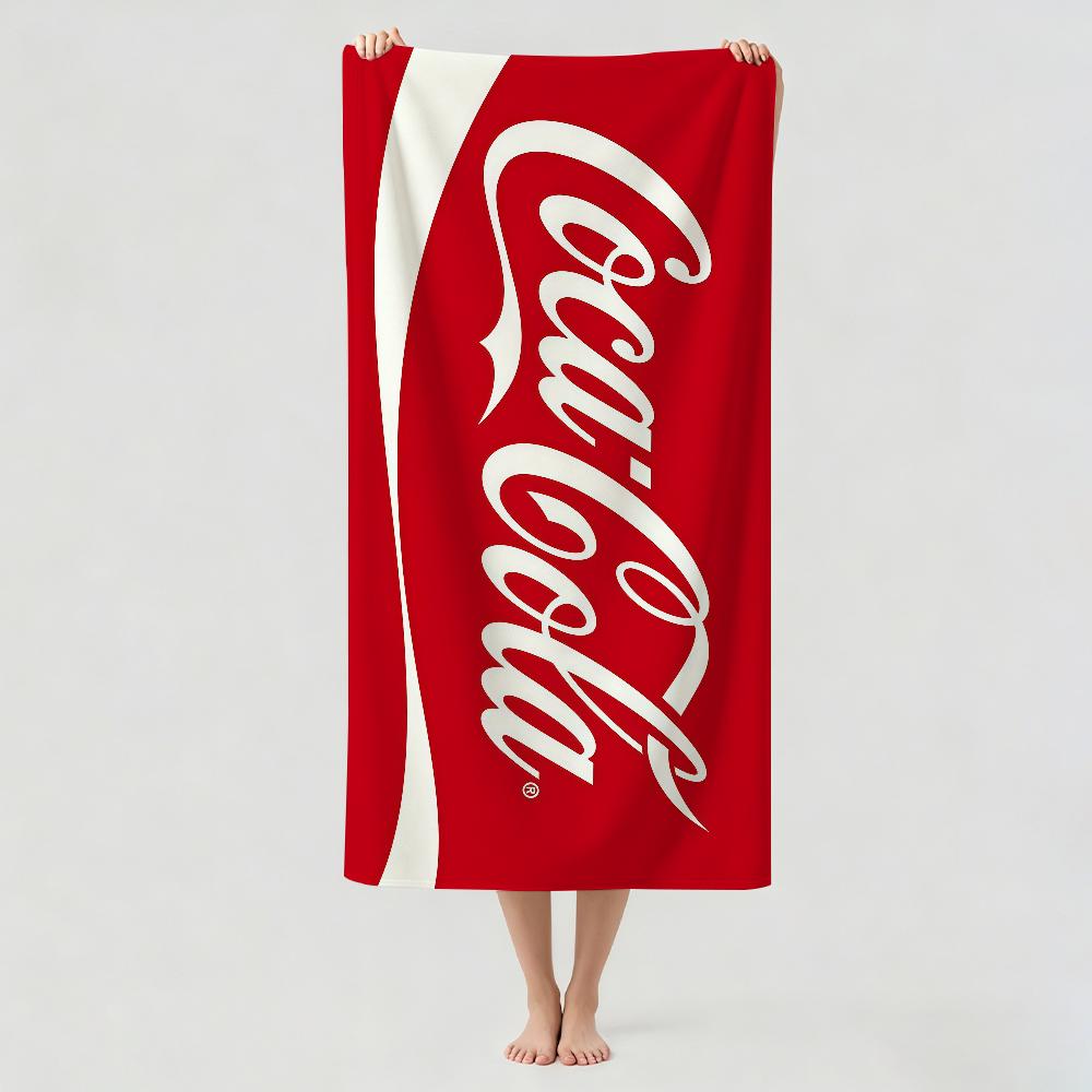 Модный принт C-CoCa C-ColaS Полотенце Сушильное Банное Полотенце Применимо Для Легкого Плавания Кемпинга Йоги Пляжа Выход