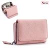 Genuine Leather Wallet for Women Fashion Short Rfid Credit Card Holder Portable Lady Wallet Coin Bag Storage Bag