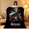 Игровое одеяло C-Castlevania, короткий плюш высокой плотности, мягкое, приятное для кожи, для дивана, для сна, в комнате с кондиционером