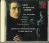 CD BERLIN PHILHARMONIKER ORCHESTRA, LI - List: Symphonic Poems SRCR9954 Japan Classical Used