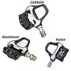 ZTTO Road Bike Carbon Fiber Clipless SPD SL Pedal Self Locking Cleats Set Click Compatible with R7000 R550 105 Sealed Bearing