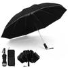 Folding Umbrella Reverse Folding Water Absorbent Umbrella Bag Folding Large Reverse One Automatic For Both Sunny and Rainy Extra Large Extra Large