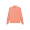 Fear of God Essentials Свитшот с высоким воротником FW22 Мужские свитшоты Коралловый FOG-FW22-021