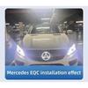 Для автомобиля Mercedes Benz Передняя решетка Звезда Эмблема Светодиодная Подсветка Логотипа Белый Синий Красный Свет для Mercedes Benz W204 GLK200 GLK260 G