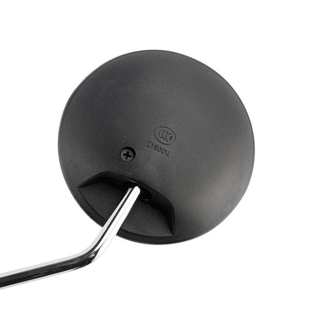 Круглое черное зеркало с хромированным кронштейном 8 мм для Honda NA/NC/NN/NQ/NX/PA/SE/TG50 C70