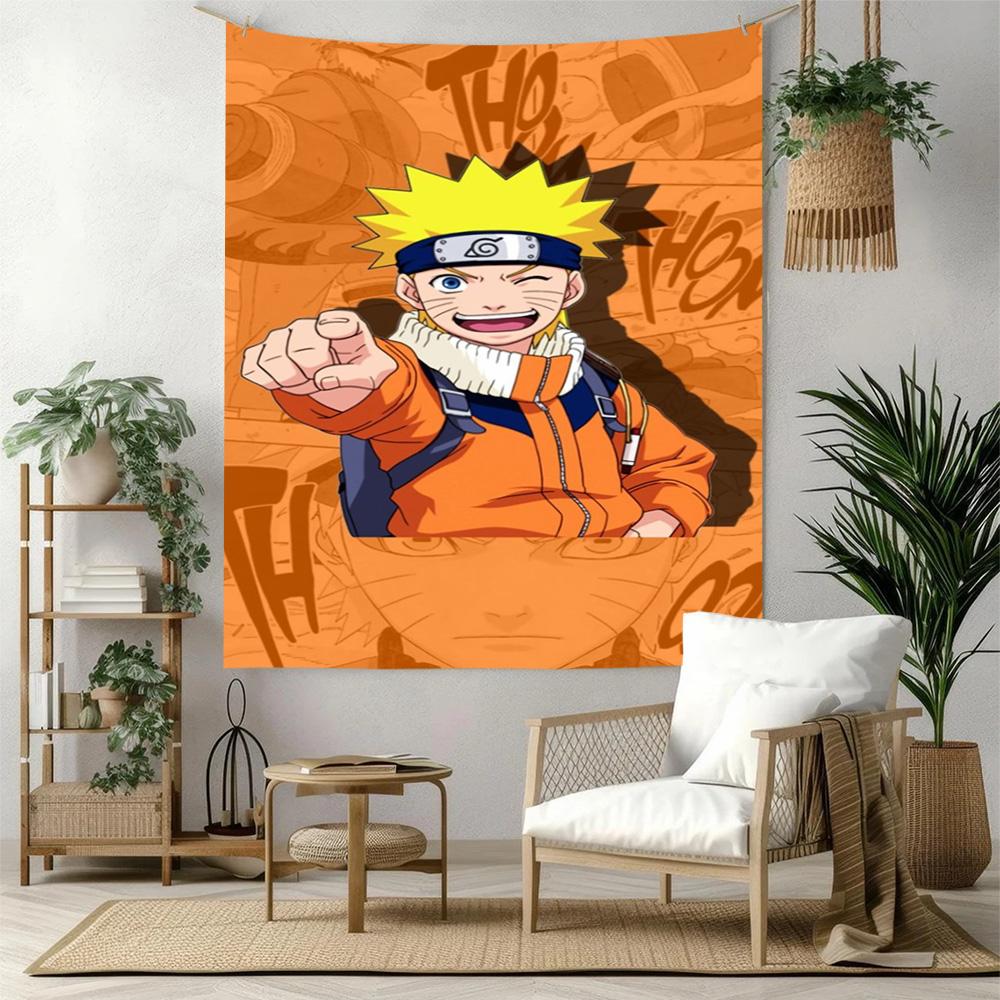 Naruto Wall Tapestry Cozy Warm Ideal for Living Room Bedroom Balcony Multipurpose Gallery Wall Gift for Birthday