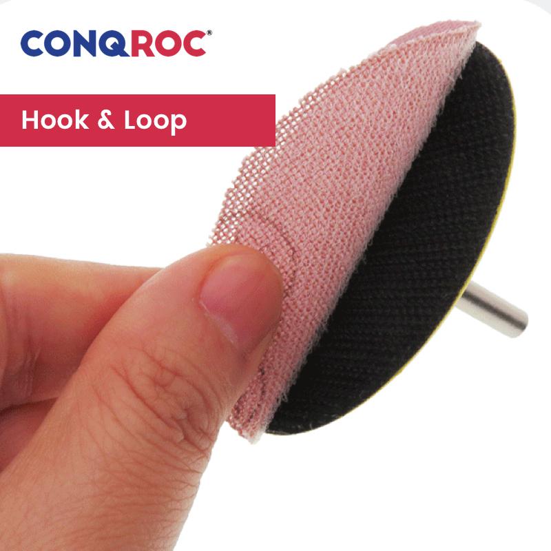 75mm(3-Inch) Sanding Discs Dust Free Mesh Grid Aluminum Oxide Dry Sandpapers Hook & Loop 100-Piece Grit P80~800