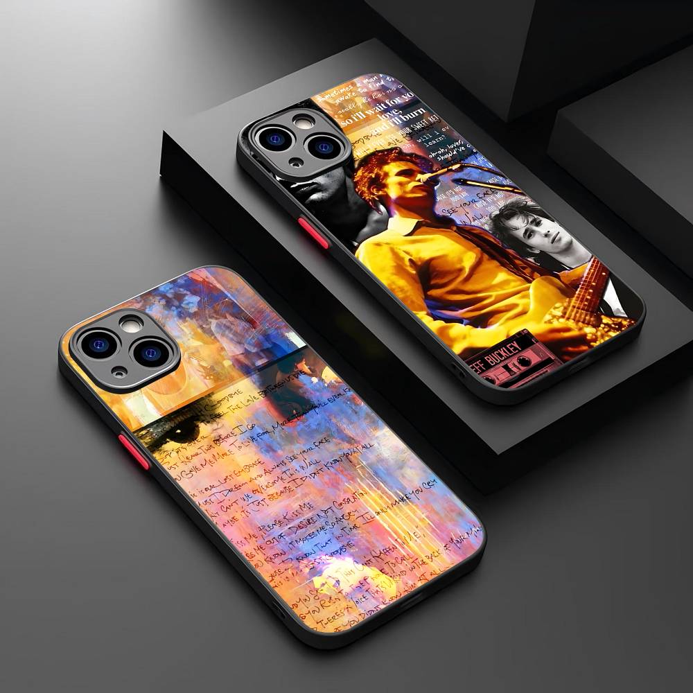 Чехол для телефона J-Jeff B-Buckley для IPhone 16e 16 15 14 13 12 11 Pro Max X XS MAX Plus Матовый чехол Spuerstar