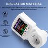 Tuya WIFI Digital Power Meter Socket  KWh Energy Meter  Overvoltage Protection Socket  AC 220V EU Plug