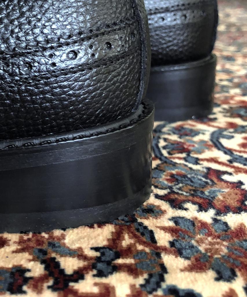 Joenshoe Harmonic Full Wingtip Oxford Black