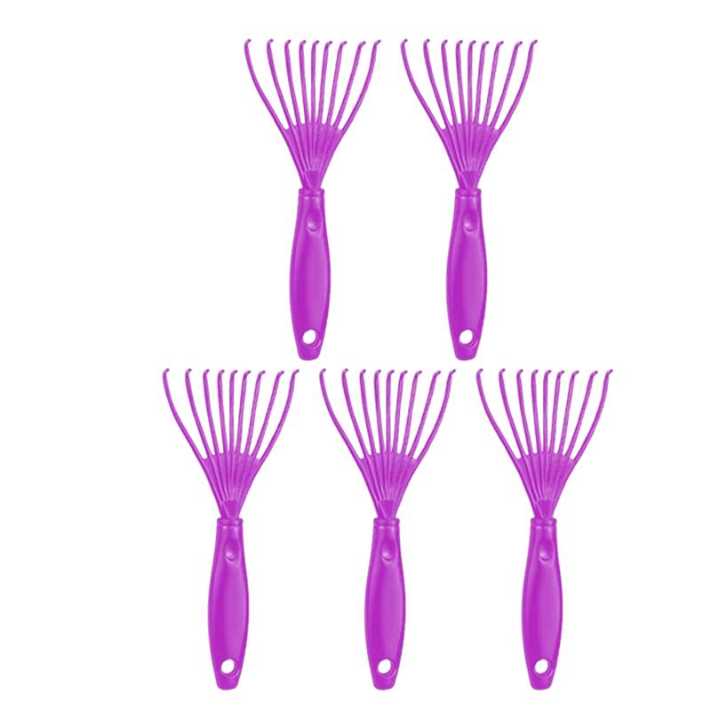 Plastic Mini Comb Cleaner Embedded Hair Brush Hair Remover Household Handle Cleaning Brushes Cleaners Beauty Tools Accessories