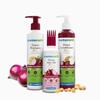 Anti Hair Fall Spa Set With Onion Shampoo 250ml + Conditioner 250ml + Hair Oil 150ml For Thick Smooth Hair