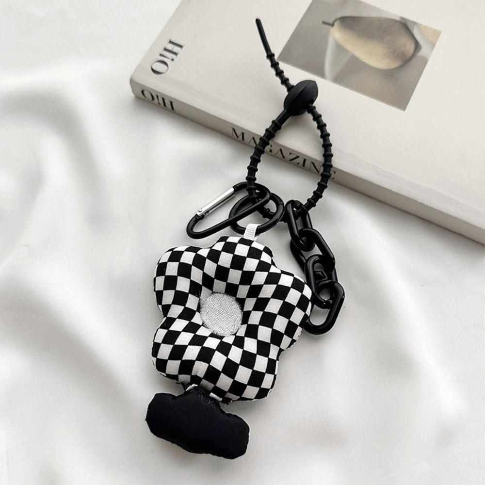 Key Chain Stuffed Sunflower Pendant Jewelry Fabric Flower Bag Pendant Backpack Charms