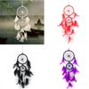 New 1Pc 6 Colors Dream Catcher Wind Chimes Home Hanging Craft Gift Dreamcatcher Ornament Car Hanging Bedroom Decoration