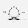 Whole 304 Stainless Steel Finger Ring Hook Holder Mobile Phone Stand