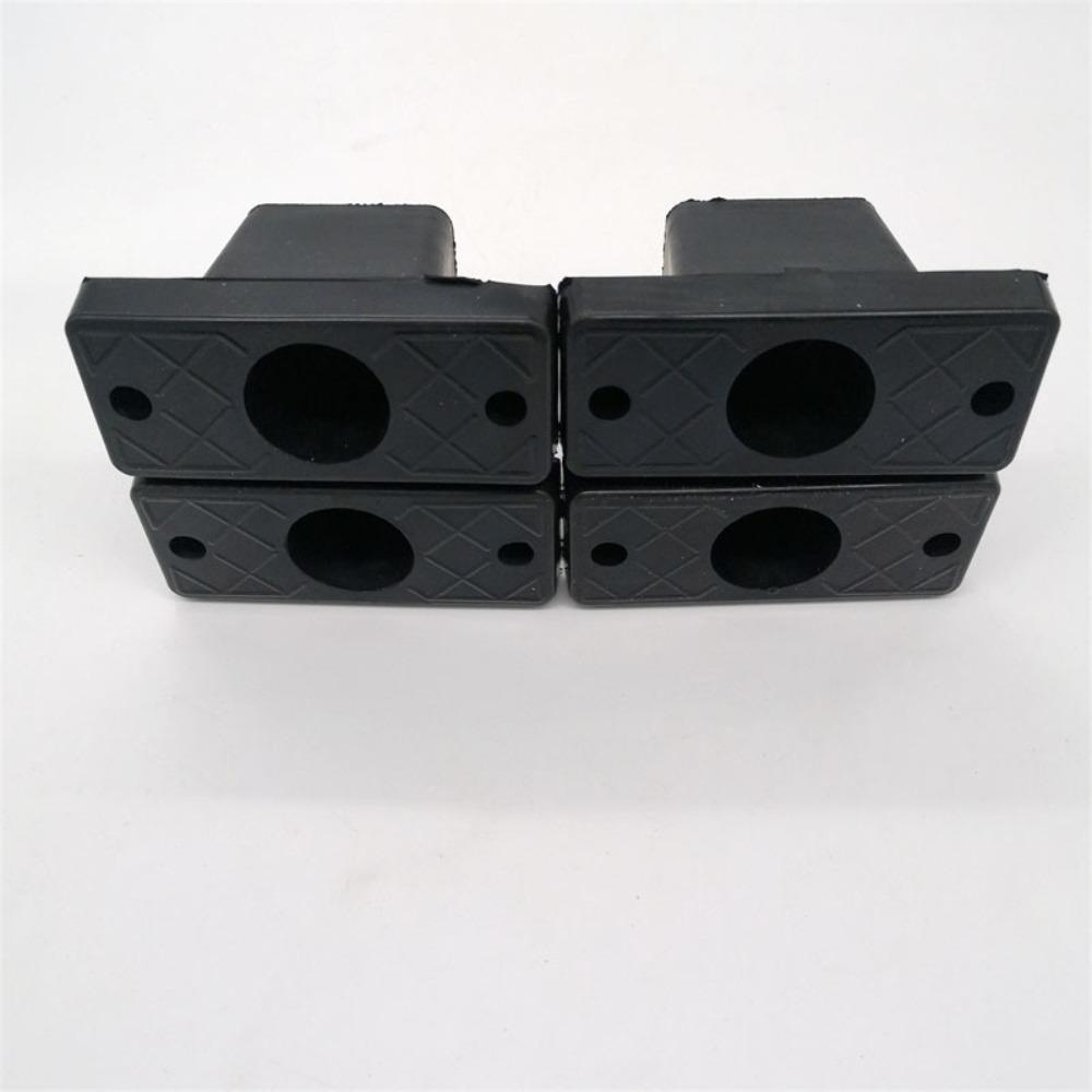 4Pcs Absorbing Vibration Damping Pad Foot Pad Rubber Mount Shock Air Conditioner Bracket Outdoor