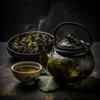 Oolong milk green tea 500g