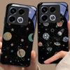 Чехол для телефона из закаленного стекла Astronaut Planet для Infinix Note 40 4G 30i 12 G96 Smart 8 Hot 9 Play 10 11S 12 20i 50 Pro Plus 5G