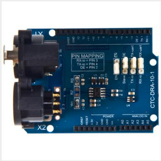 Совместимая с Arduino плата расширения DMX