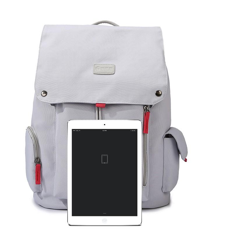 Waterproof Travel Backpack Women With Laptop Compartment 17.3 Inch Capacity Lightweight Oxford Fabric Casual College Bag