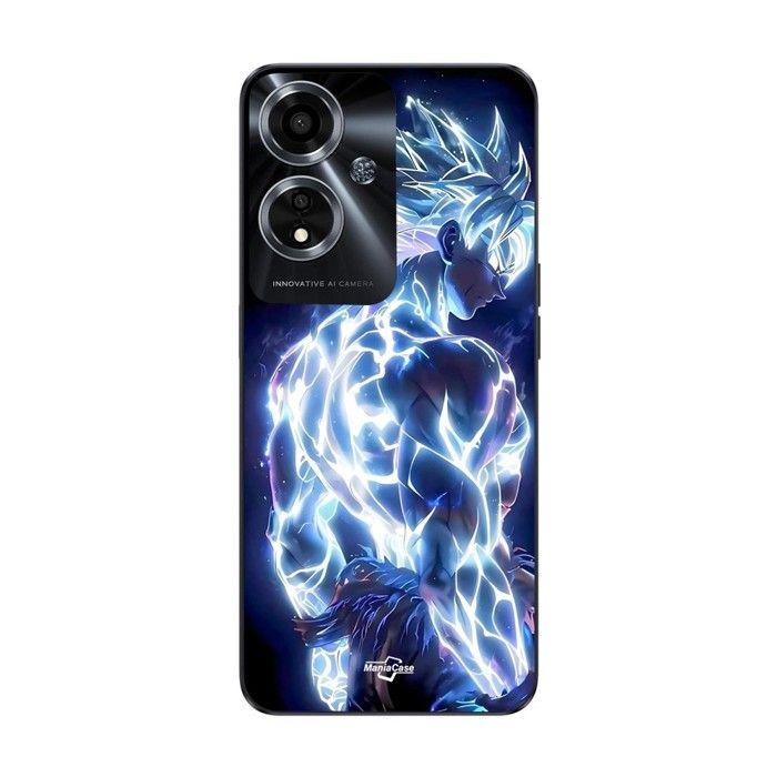 Чехол для телефона - MANIACASE - Oppo A59 5G - Dragon Ball Z Goku Ультра Инстинкт - Силикон ТПУ - Блестящий