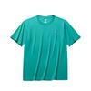 Comfortable Round Neck Pullover Letter Simple Versatile Loose Short Sleeve T-Shirt Men Tops Shentuo-Green 152528104-2