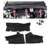 Car Hood Insulation Pad  for Peugeot 3008 T84 2008~2016 2009 Engine Cover Lower Liner Cotton Soundproof Heat Mat Part Accessorie