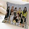 Fromis_9 K-pop Женская Группа Наволочка Чехол Для Подушки-Пледа в Машину Для Дивана Автомобиля Рождественский Подарок 40x40см 45x45см